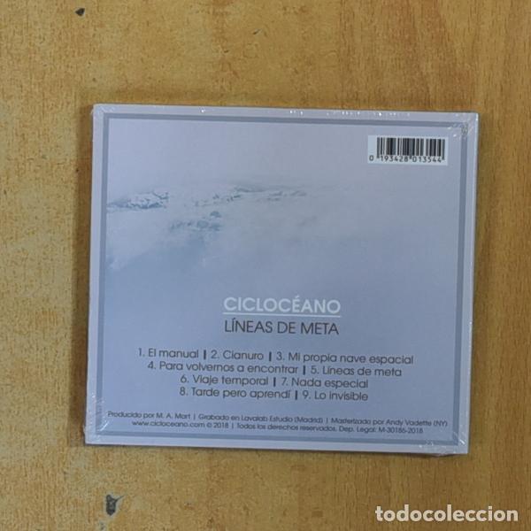 CDs de m&uacute;sica: CICLOCEANO - LINEAS DE META - CD - Foto 2