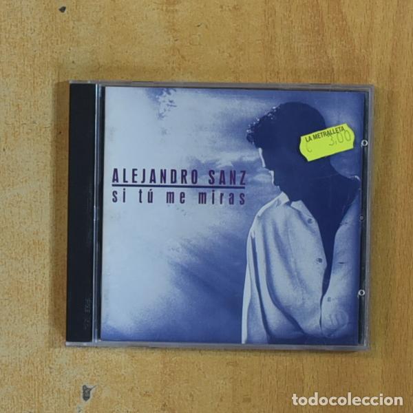 CDs de m&uacute;sica: ALEJANDRO SANZ - SI TU ME MIRAS - CD