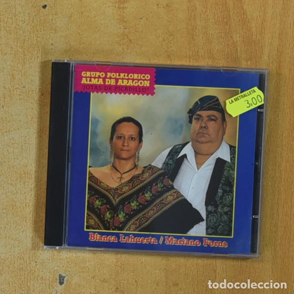 CDs de m&uacute;sica: GRUPO FOLKLORICO ALMA DE ARAGON - JOTAS DE PICADILLO - CD