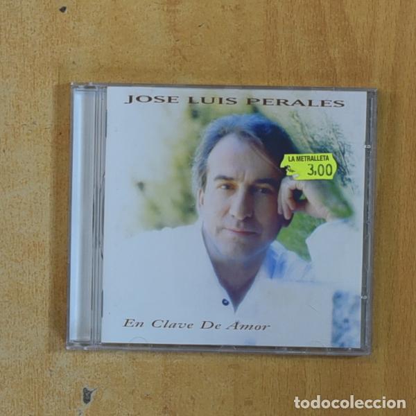 CDs de m&uacute;sica: JOSE LUIS PERALES - EN CLAVE DE AMOR - CD - Foto 1