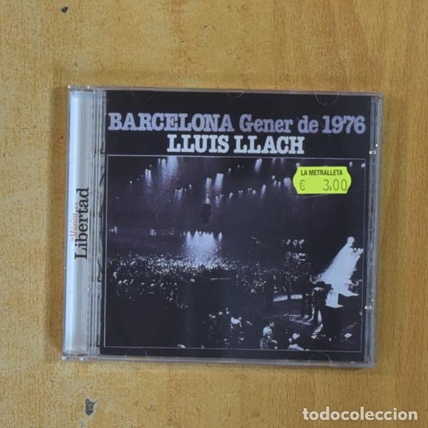 CDs de m&uacute;sica: LLUIS LLACH - BARCELONA GENER DE 1976 - CD