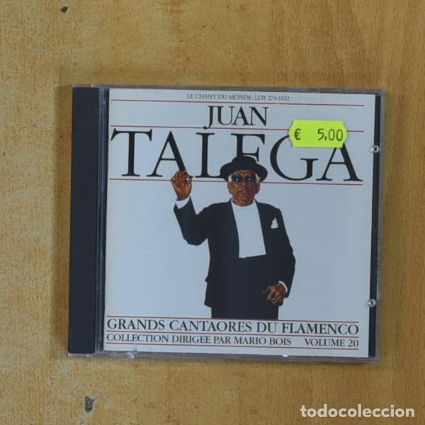 CDs de m&uacute;sica: JUAN TALEGA - GRANDS CANTAORES DU FLAMENCO - CD