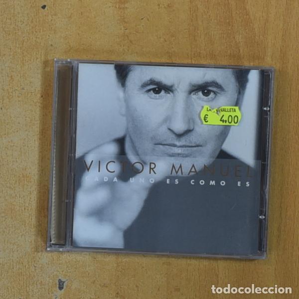 CDs de m&uacute;sica: VICTOR MANUEL - CADA UNO ES COMO ES - CD