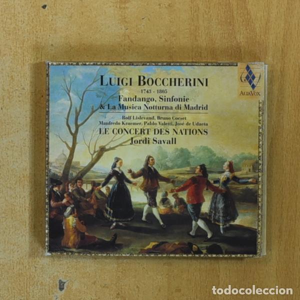 CDs de m&uacute;sica: LUIGI BOCCHERINI - FANDANGO SINFONIE & LA MUSICA NOTTURNA DI MADRID - CD