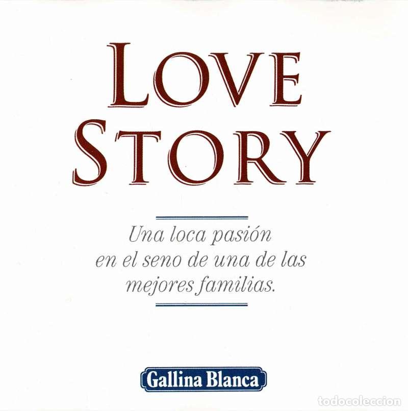CDs de m&uacute;sica: Love Story. Gallina Blanca. CD