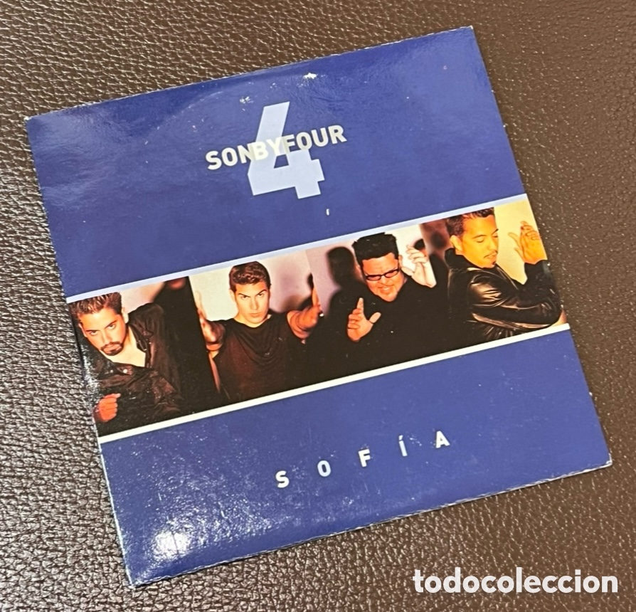 CDs de m&uacute;sica: CD Promocional. Sonbyfour. &ldquo;Sof&iacute;a&rdquo;. Sony Discos. 2001.