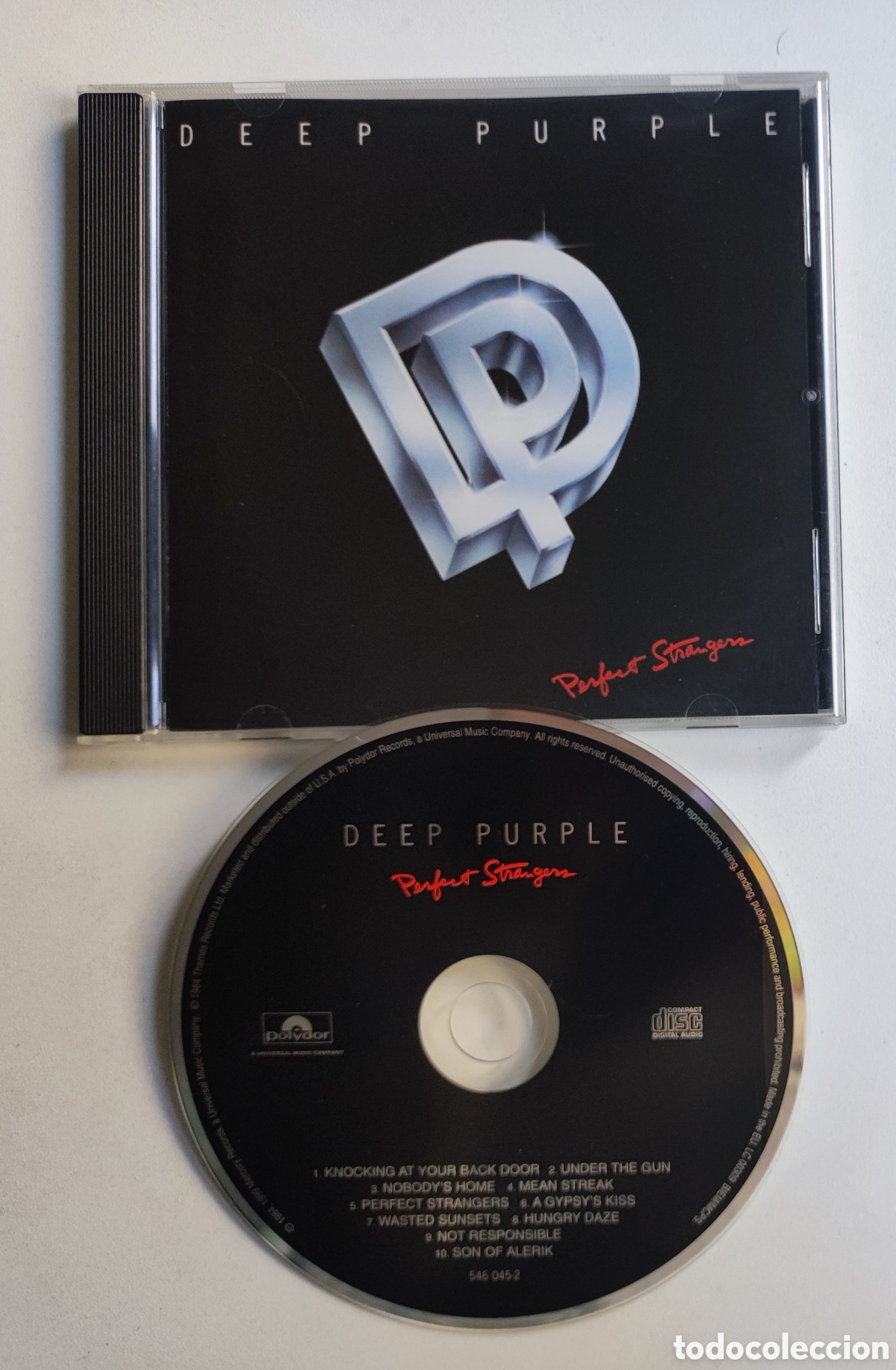 CDs de m&uacute;sica: DEEP PURPLE / PERFECT STRANGERS - ALBUM 1984 / CD MERCURY RECORDS 1999