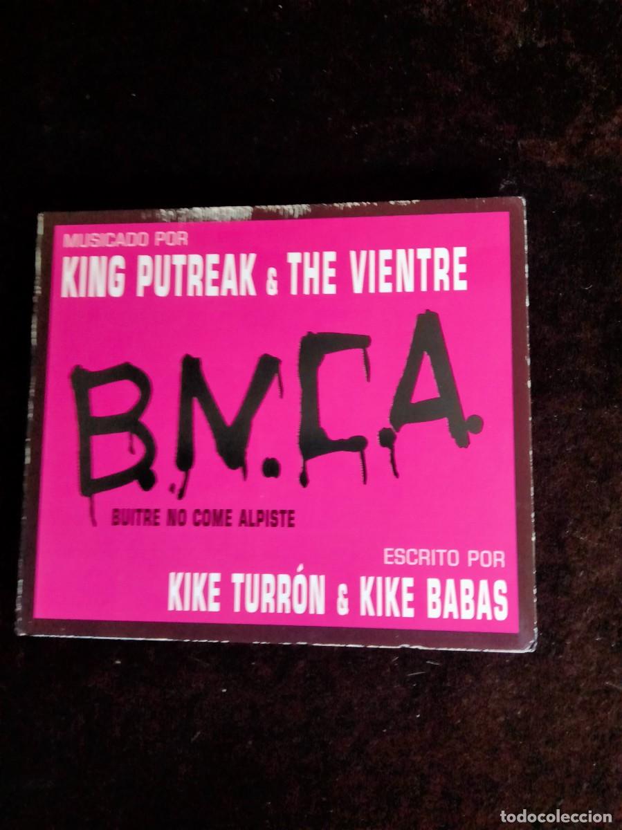 CDs de m&uacute;sica: b.n.c.a. buitre no come alpista - king putreak y the vientre - cd + librito como nuevo