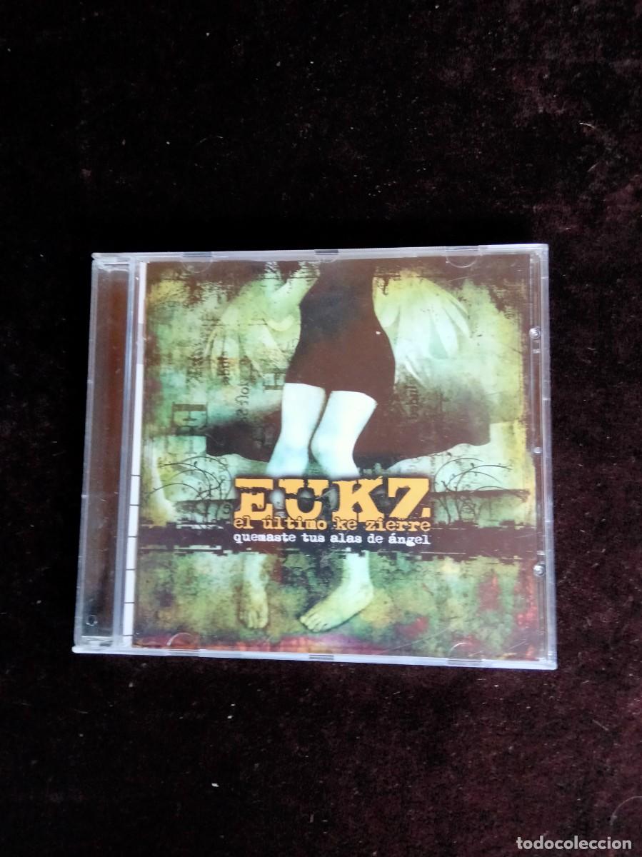 CDs de m&uacute;sica: el ultimo ke zierre - quemaste tus alas angel - cd como nuevo