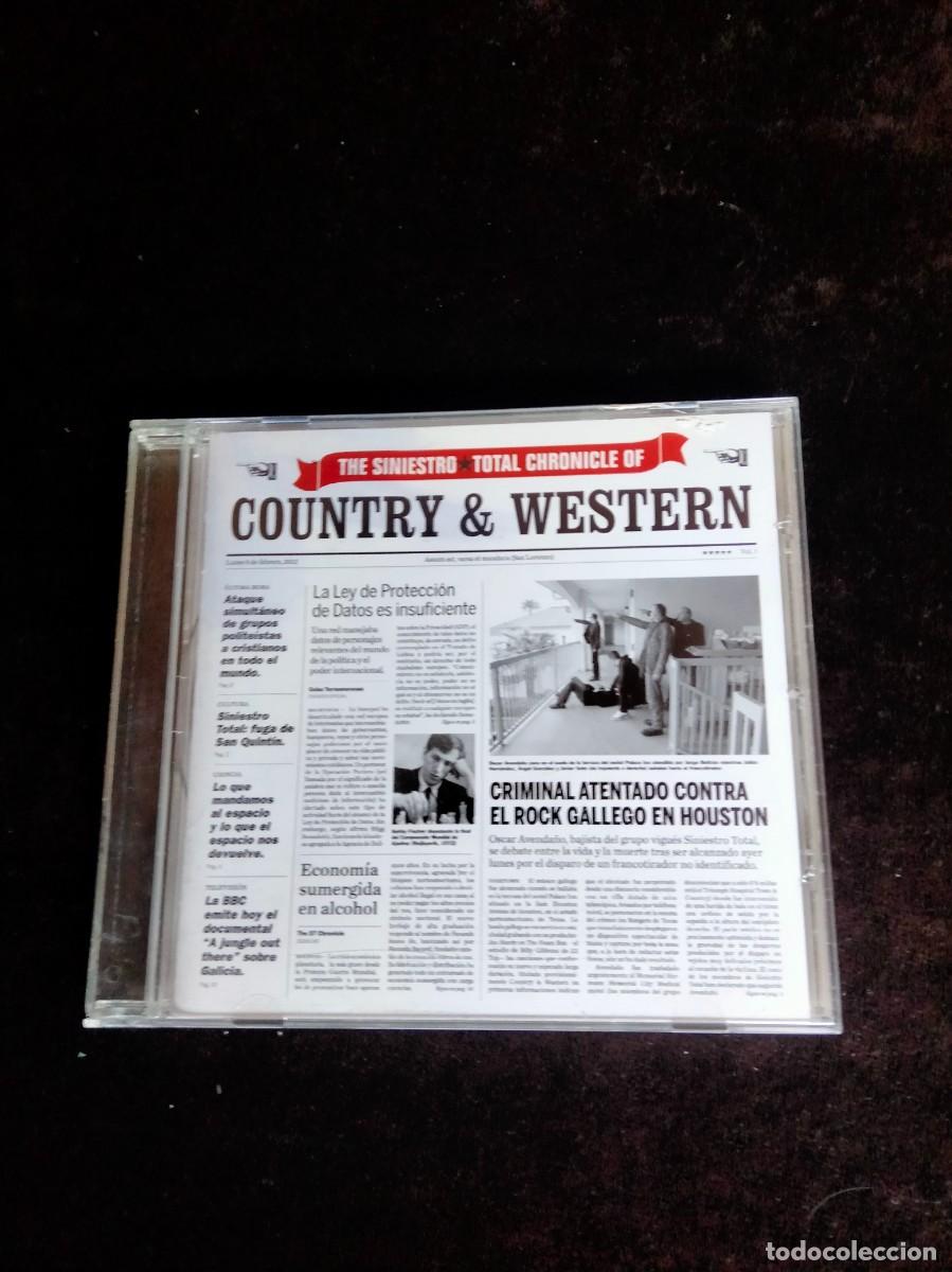 CDs de m&uacute;sica: siniestro total - country & western - cd como nuevo