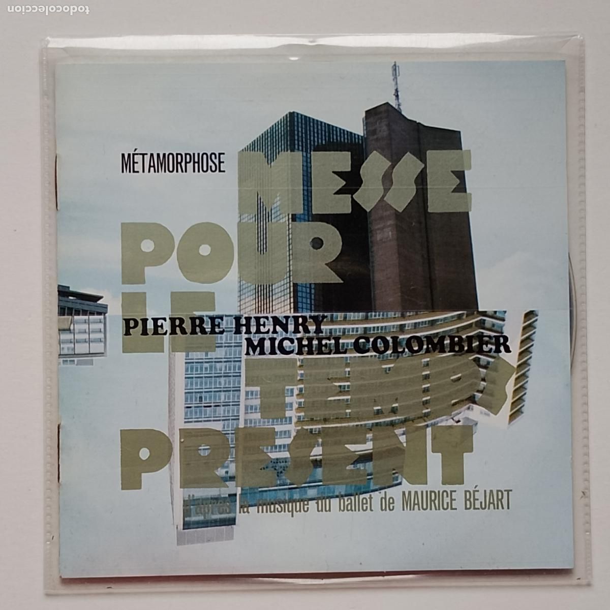 CDs de m&uacute;sica: Pierre Henry, Michel Colombier-M&eacute;tamorphose-Messe...(CD Philips) RE remixes clasico electronica 1967