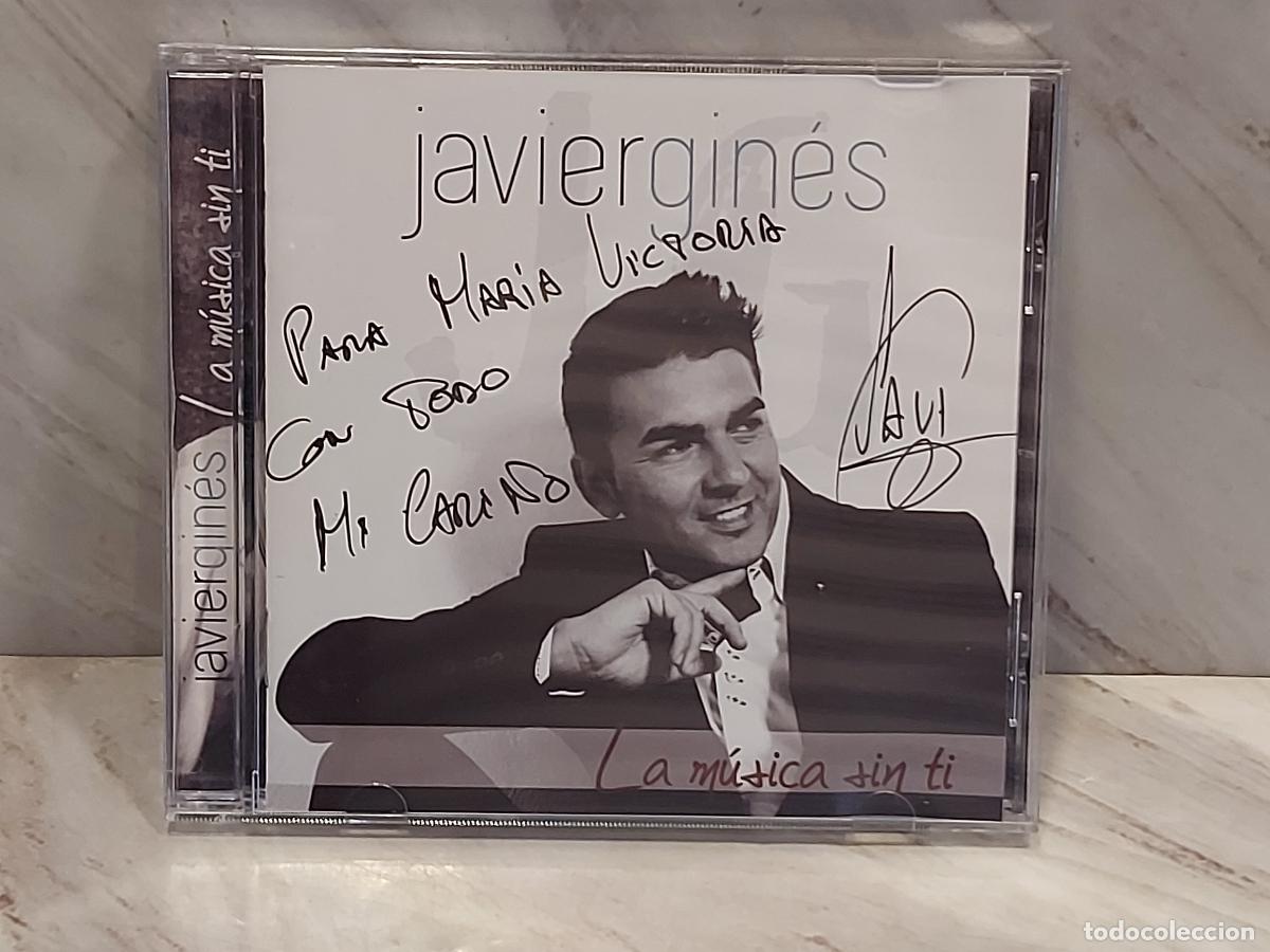 CDs de m&uacute;sica: FIRMADO !! | JAVIER GIN&Eacute;S | LA M&Uacute;SICA SIN TI | CD | DEDICATORIA Y AUT&Oacute;GRAFO EN PORTADA | 2014
