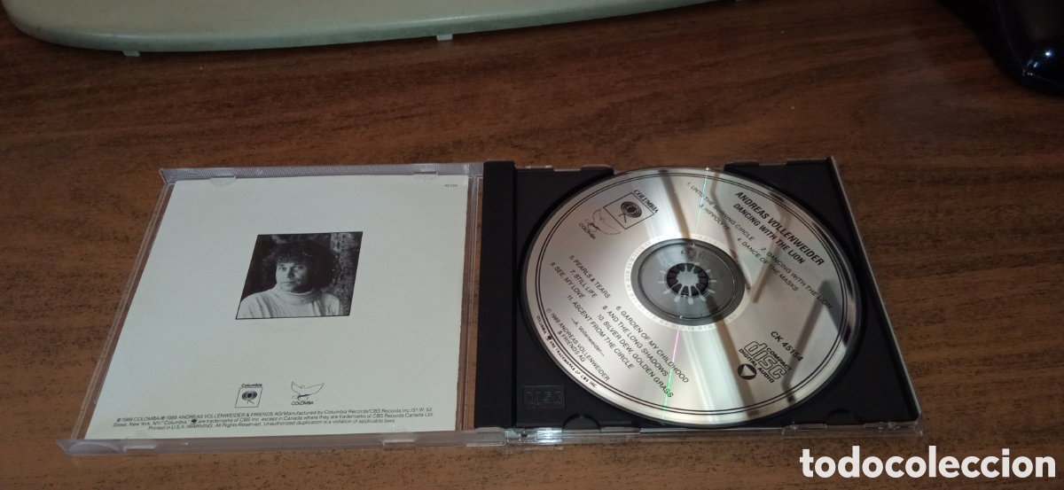 CDs de m&uacute;sica: ANDREAS VOLLENWEIDER - DANCING WITH THE LION - Foto 2