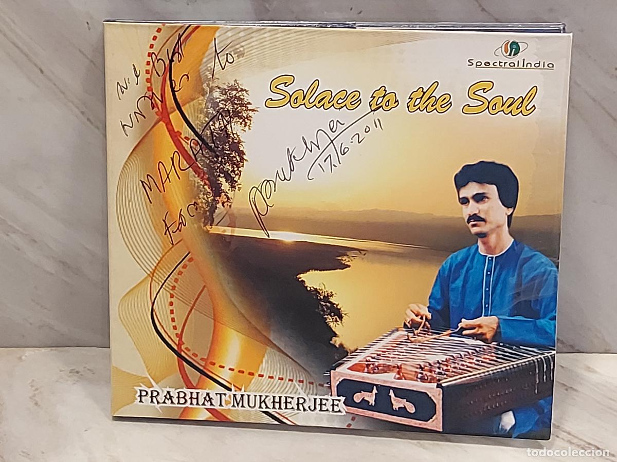 CDs de m&uacute;sica: FIRMADO !! | PRABHAT MUKHERJEE | SOLACE TO THE SOUL | INDIA | CD DIGIPACK | DEDICATORIA 2011