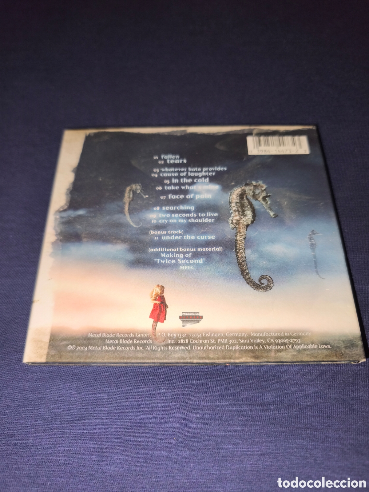CDs de m&uacute;sica: Symphorce Twice Second - Foto 2