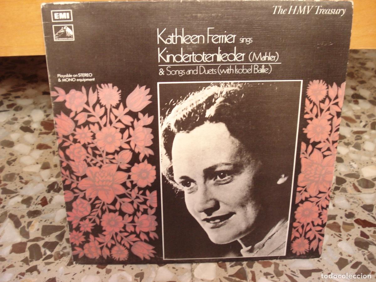 CDs de m&uacute;sica: Kathleen Ferrier Mahler Kindertotenlieder UK MONO
