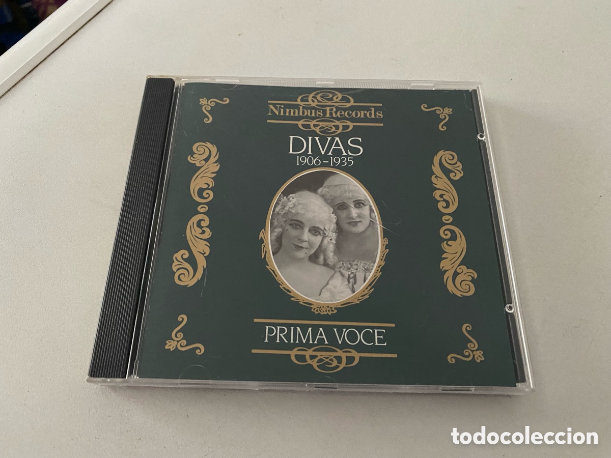 CDs de m&uacute;sica: Divas 1906-1935 Prima Voce Cd - Foto 1