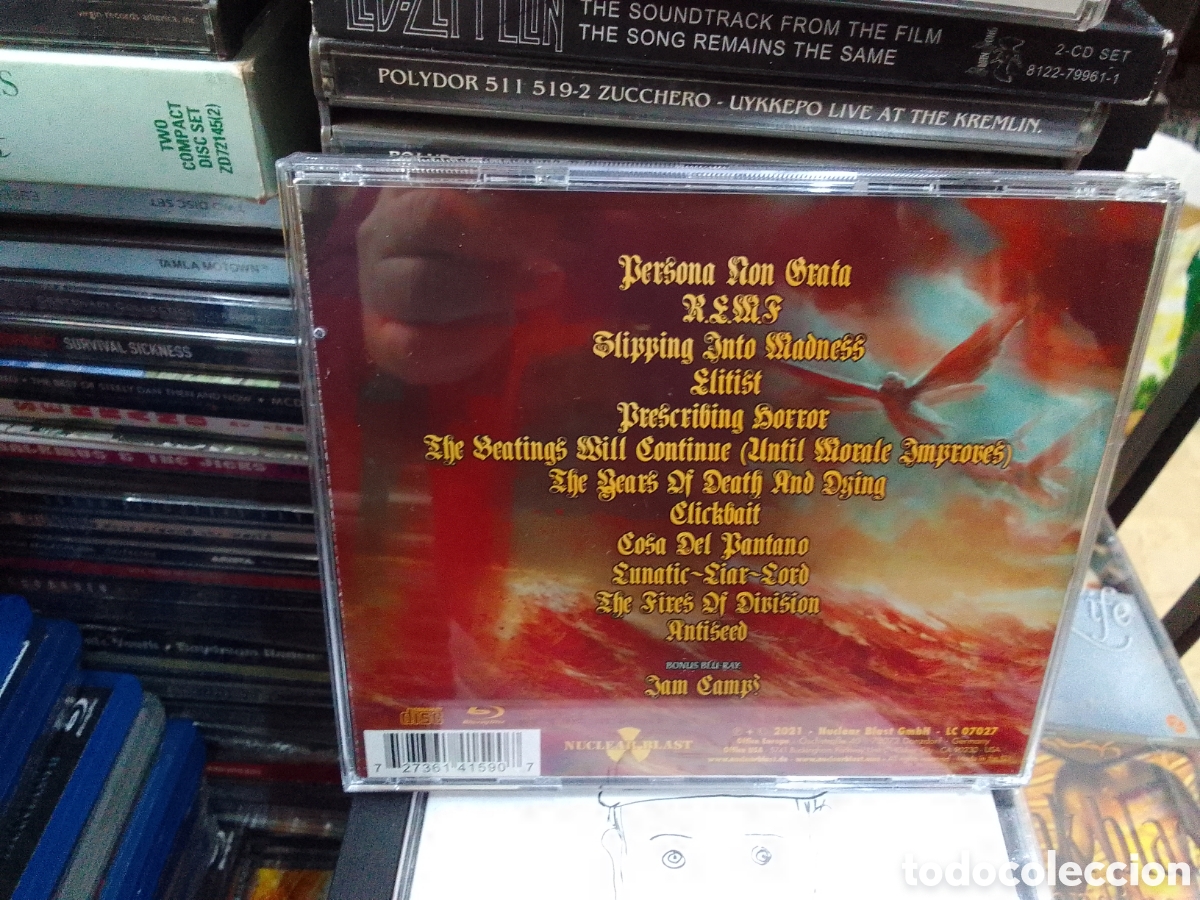 CDs de m&uacute;sica: Exodus, persona non grata - Foto 2