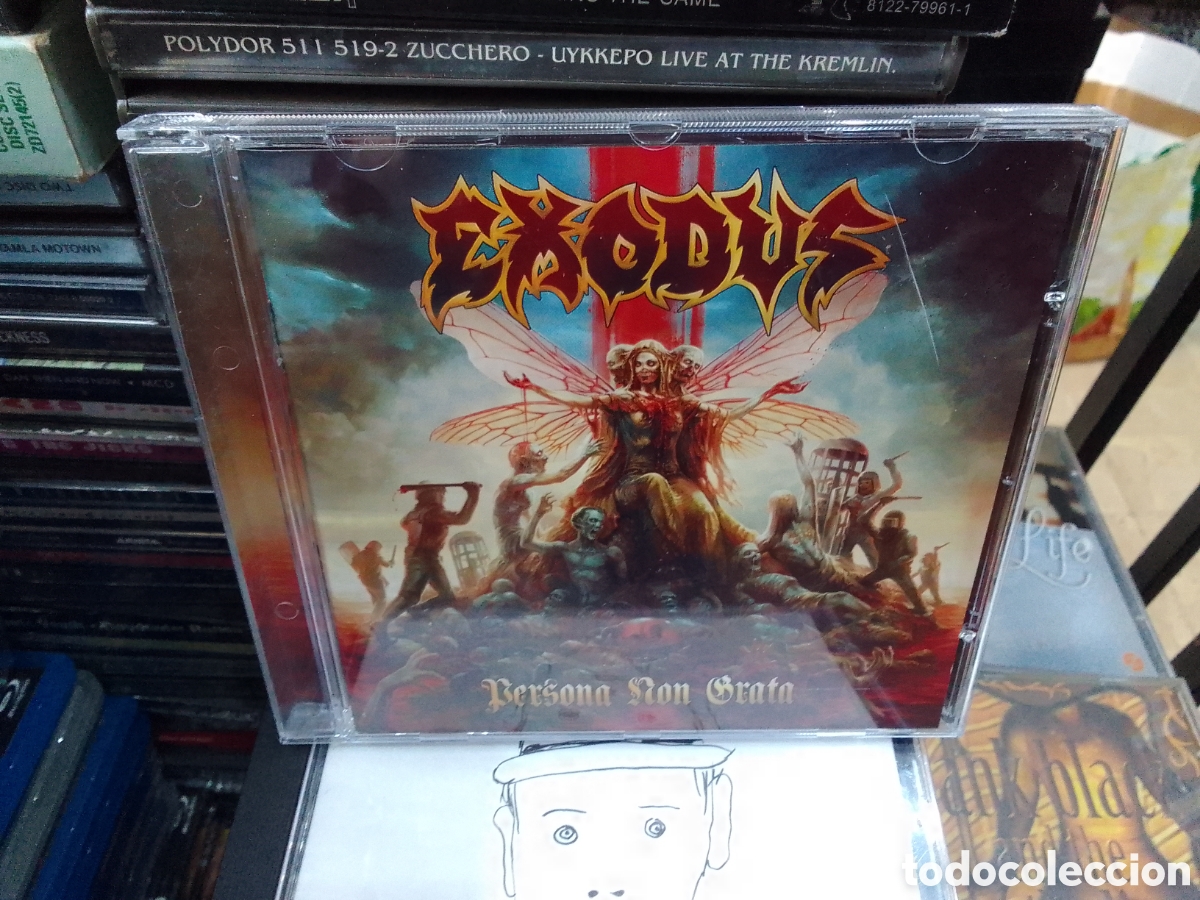 CDs de m&uacute;sica: Exodus, persona non grata