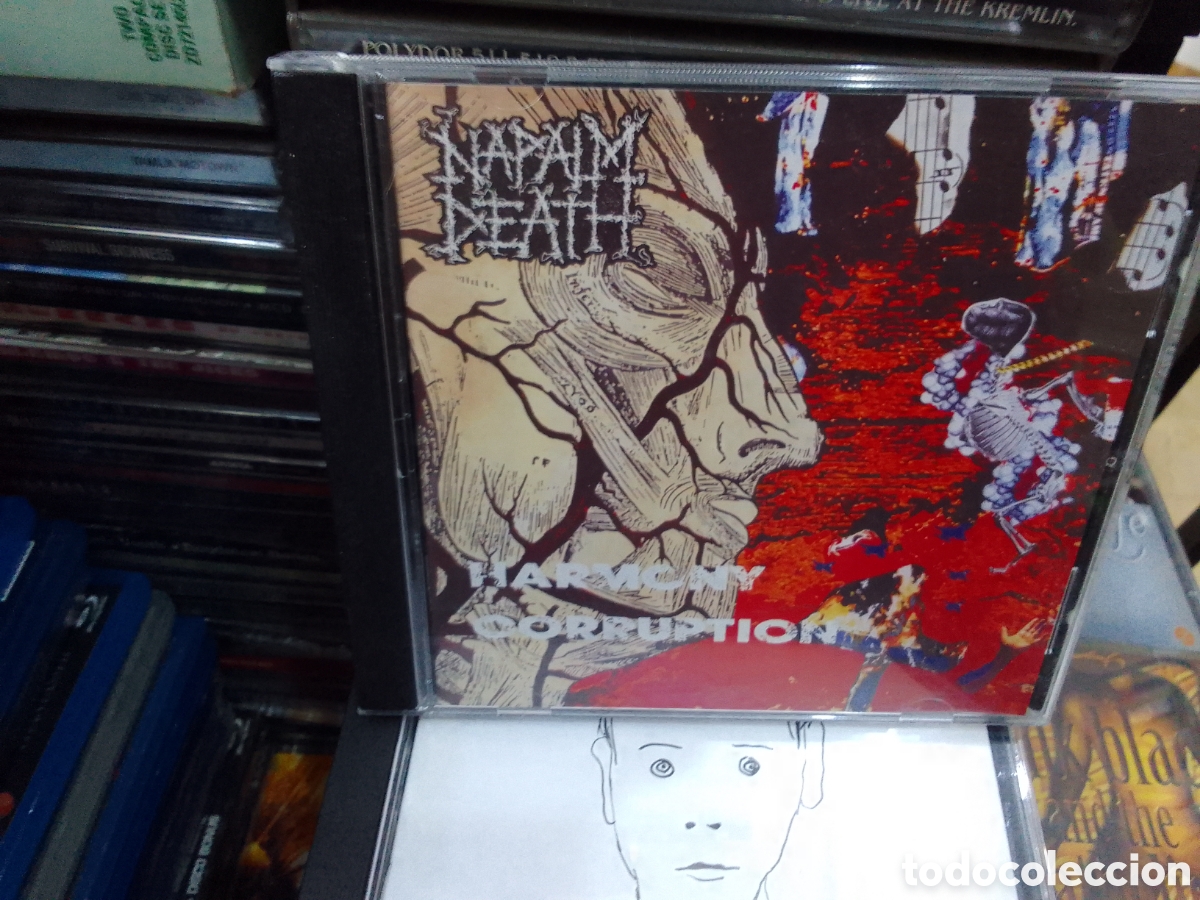 CDs de m&uacute;sica: Napalm death, harmony corruption - Foto 1