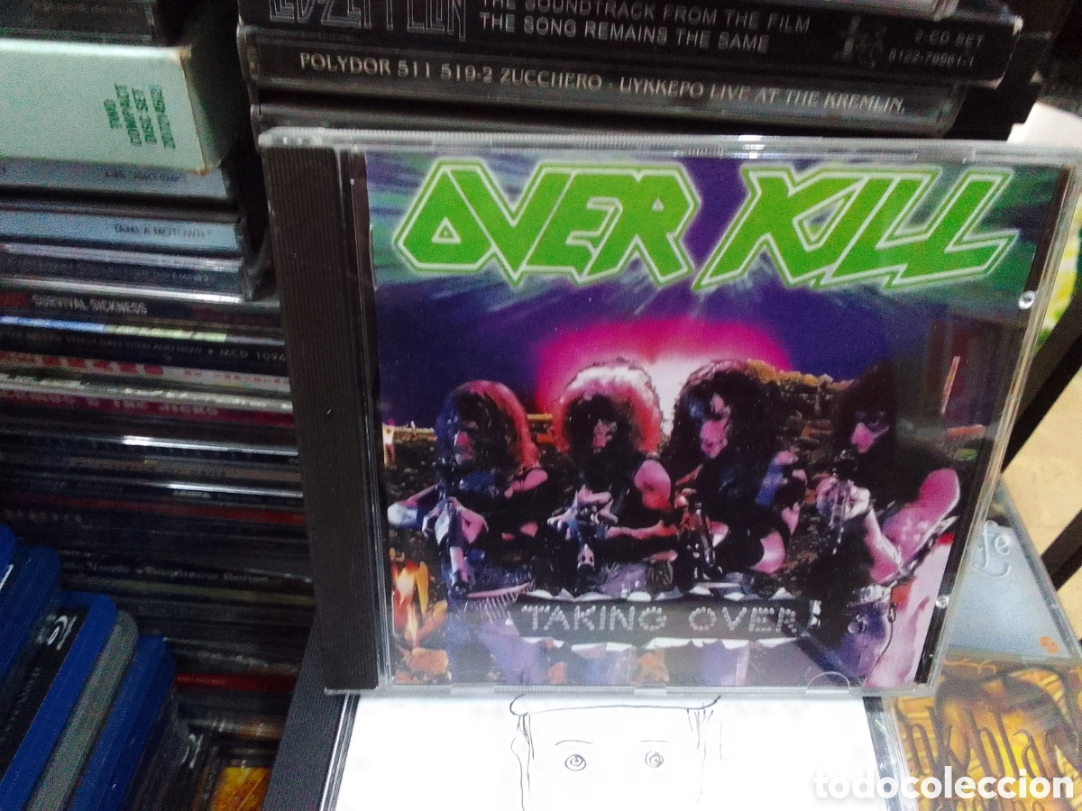 CDs de m&uacute;sica: Over kill, taking over