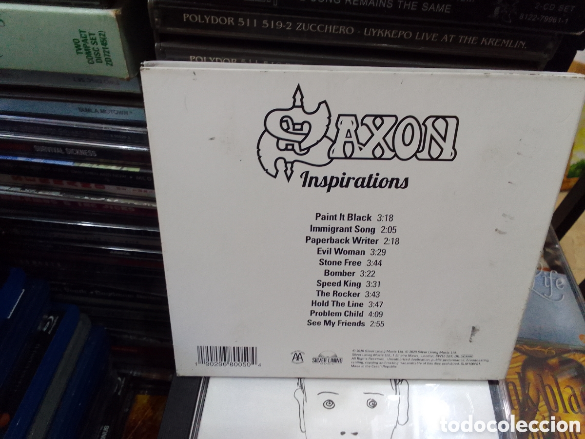 CDs de m&uacute;sica: CD Saxon, inspirations - Foto 2