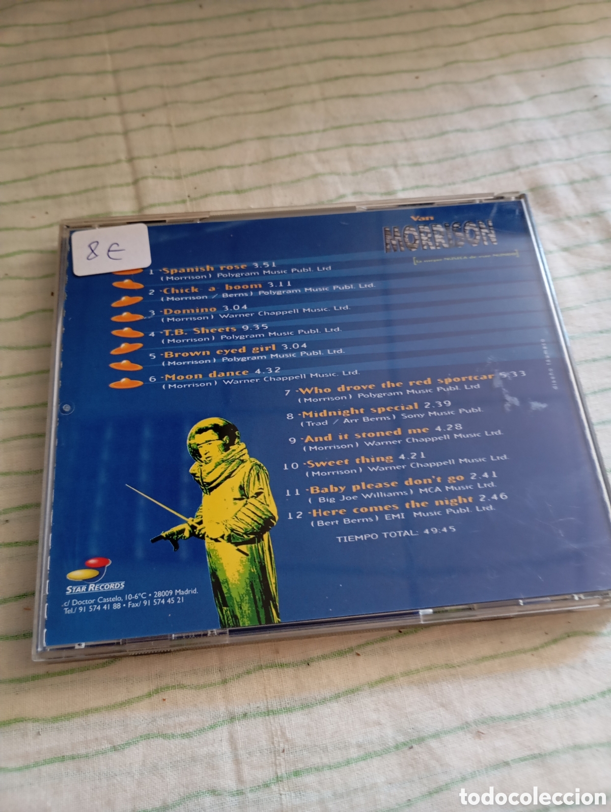 CDs de m&uacute;sica: CD Van Morrison - 12 grandes &eacute;xitos en versi&oacute;n original - Foto 2
