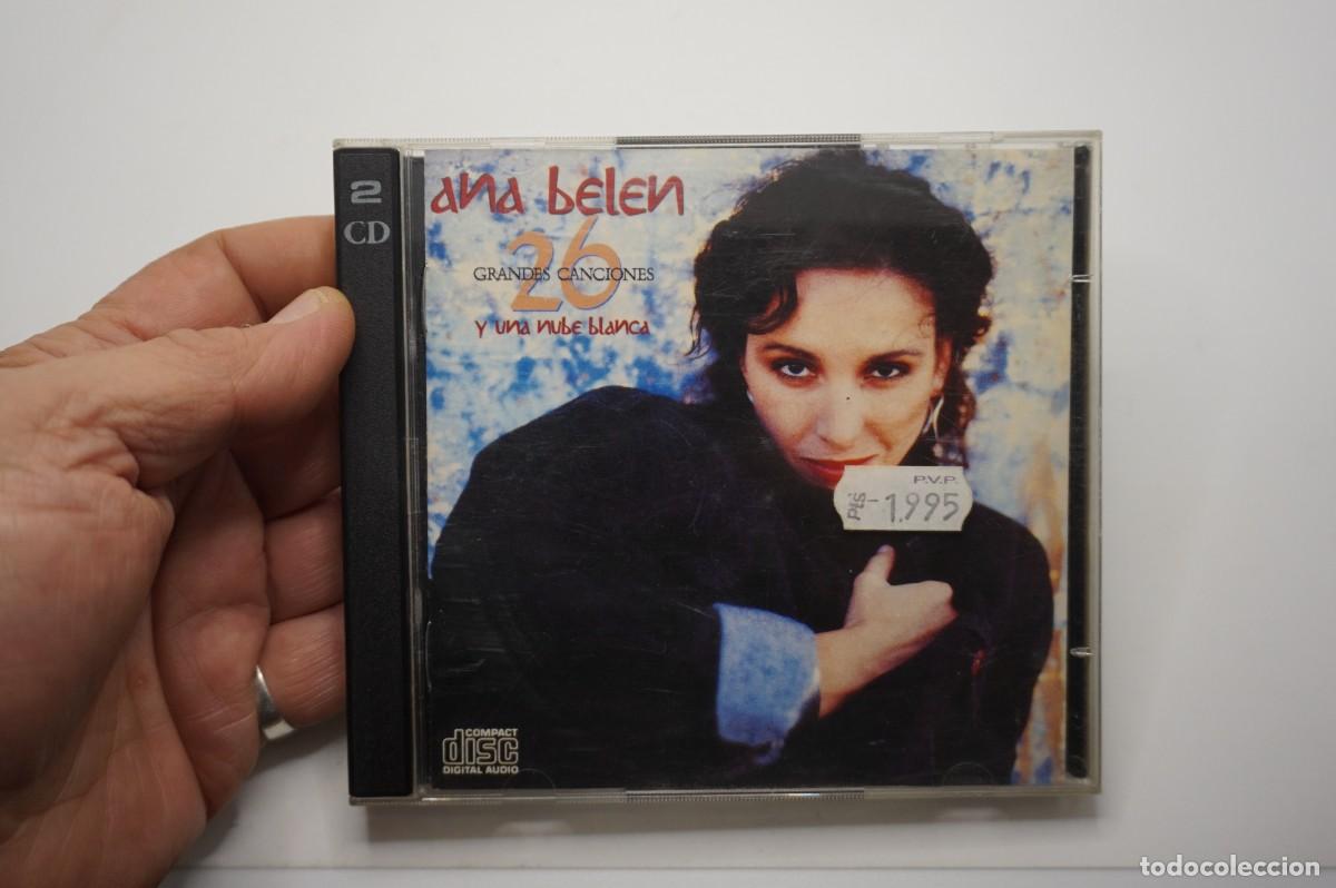 CDs de m&uacute;sica: CD - ANA BELEN - 26 GRANDES CANCIONES Y UNA NUBE BLANCA - 2 CD - DISCO COMO NUEVO