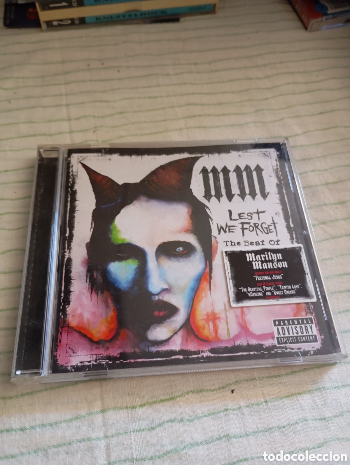 CDs de m&uacute;sica: CD Marilyn Manson - Lest we forget