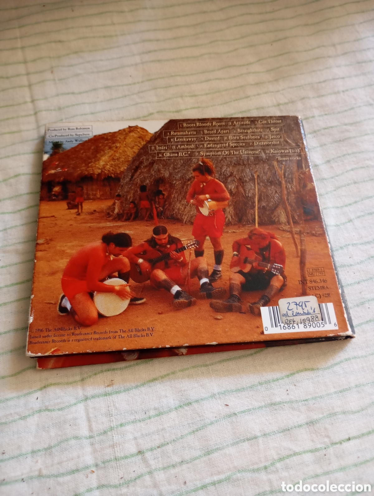 CDs de m&uacute;sica: CD Sepultura - Roots - Foto 2