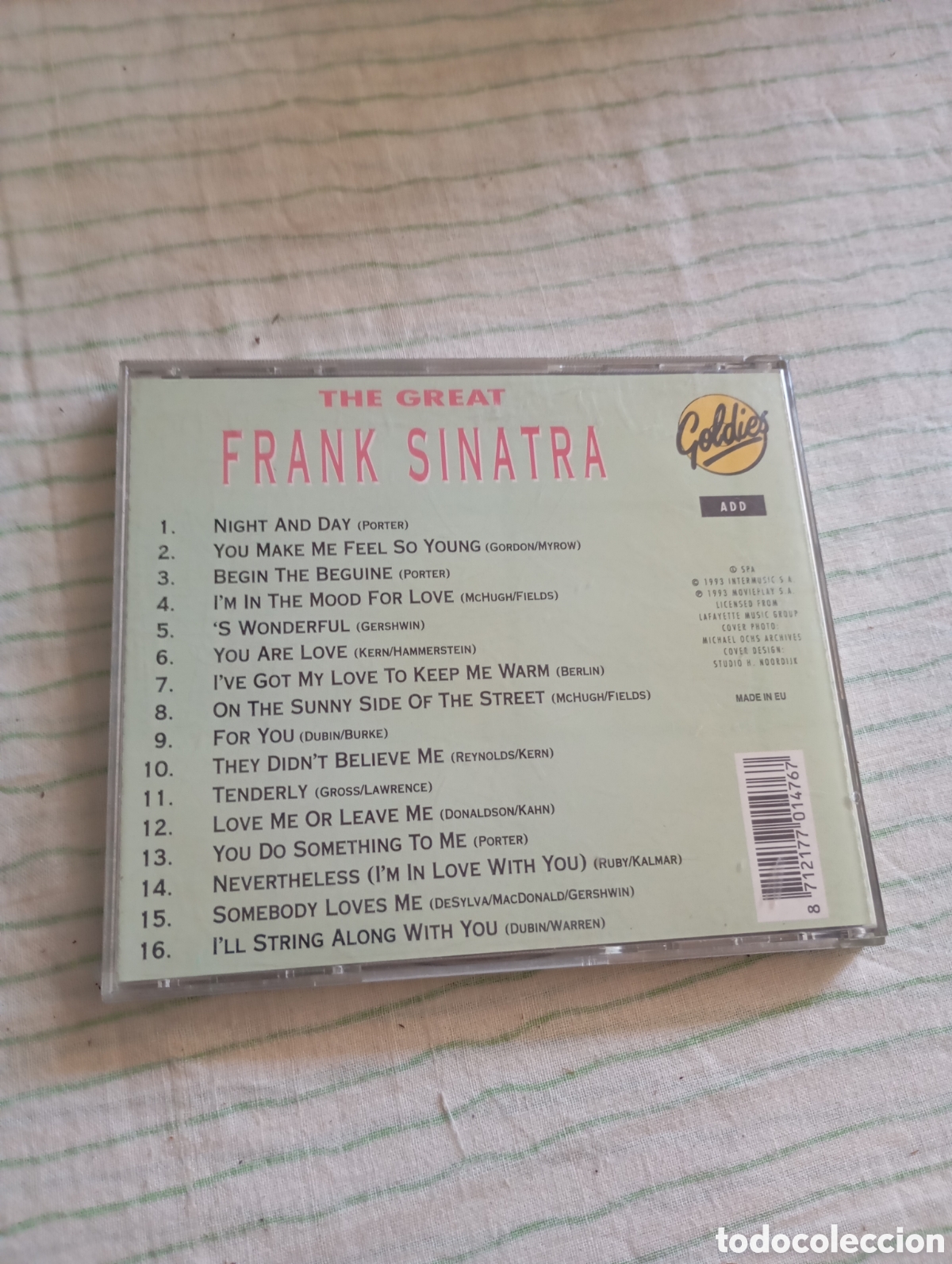 CDs de m&uacute;sica: CD Frank Sinatra - Greatest - Foto 2