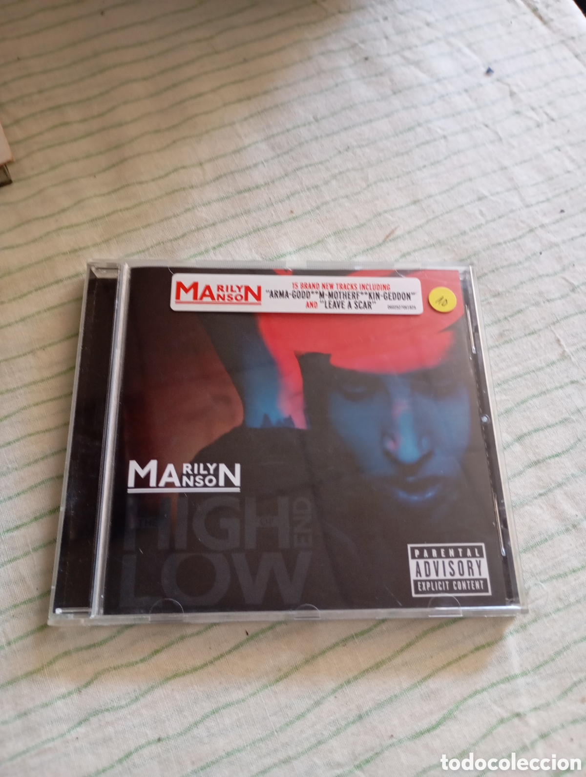 CDs de m&uacute;sica: CD Marilyn Manson - The high end of low