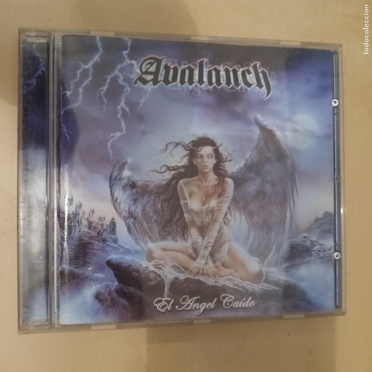 Music CDs: Avalanch , El Angel Caido , CD 2001 Spain Estado impecable. Heavy Nacional