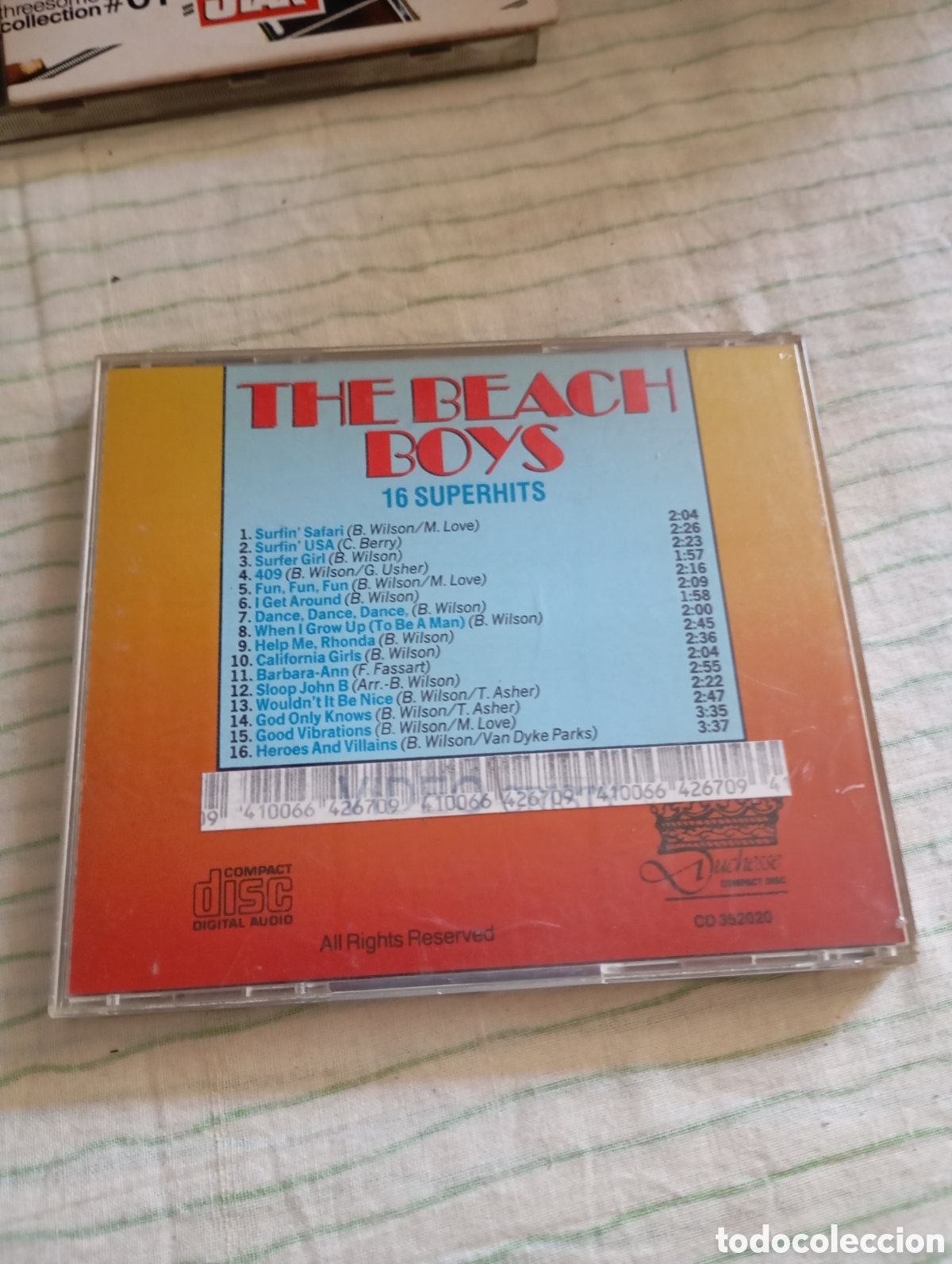 CDs de m&uacute;sica: CD The Beach boys - 16 superhits - Foto 2