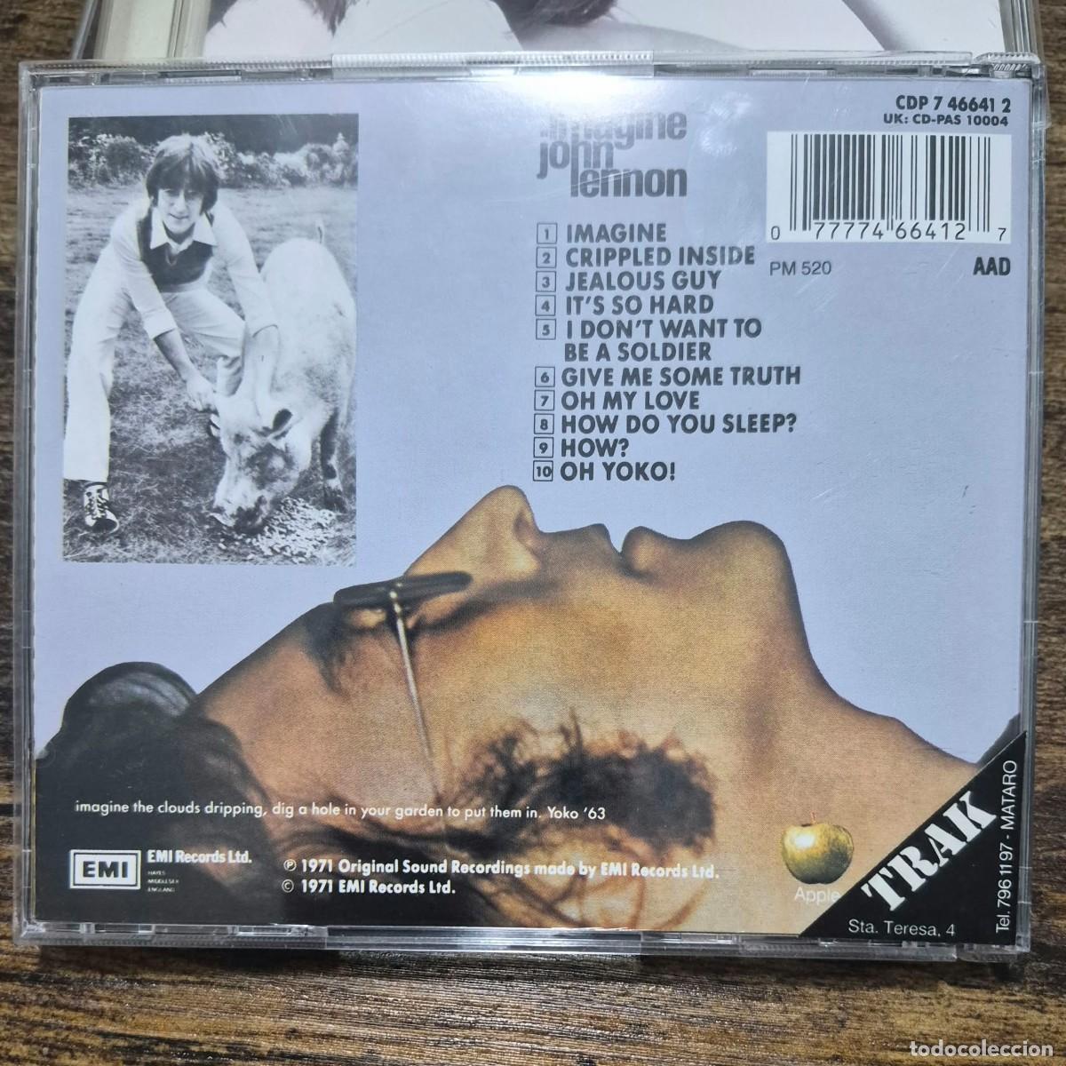 CDs de m&uacute;sica: IMAGINE - JOHN LENNON (CD) - Foto 2
