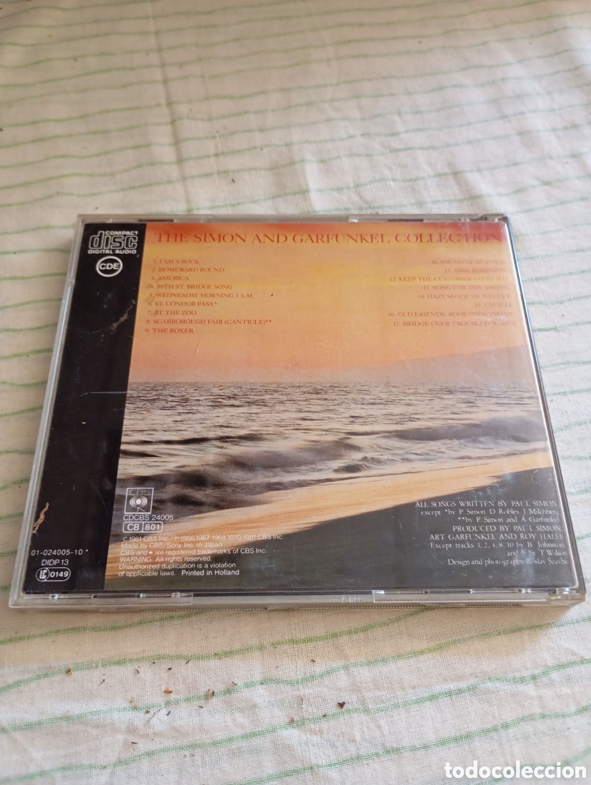 CDs de m&uacute;sica: CD The Simon and Garfunkel collection