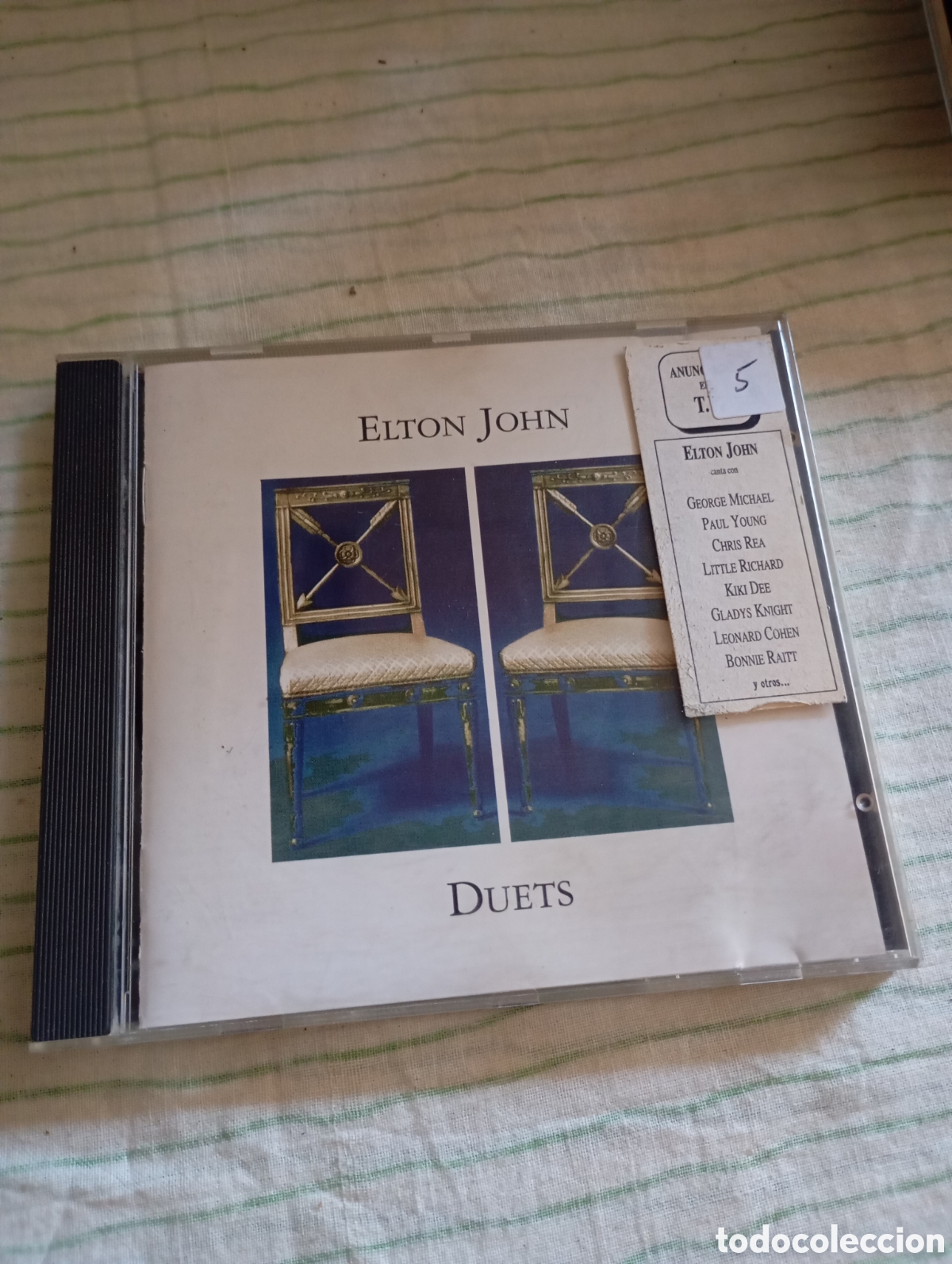 CD de M&uacute;sica: CD Elton John - Duets