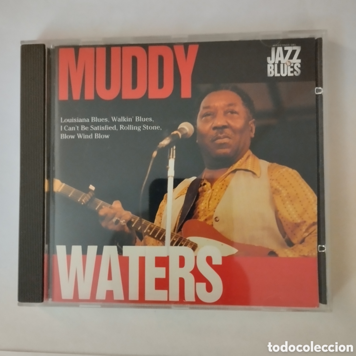 CDs de m&uacute;sica: CD Muddy Waters (Guitarra y Voz) y su banda - Maestro Del Blues.