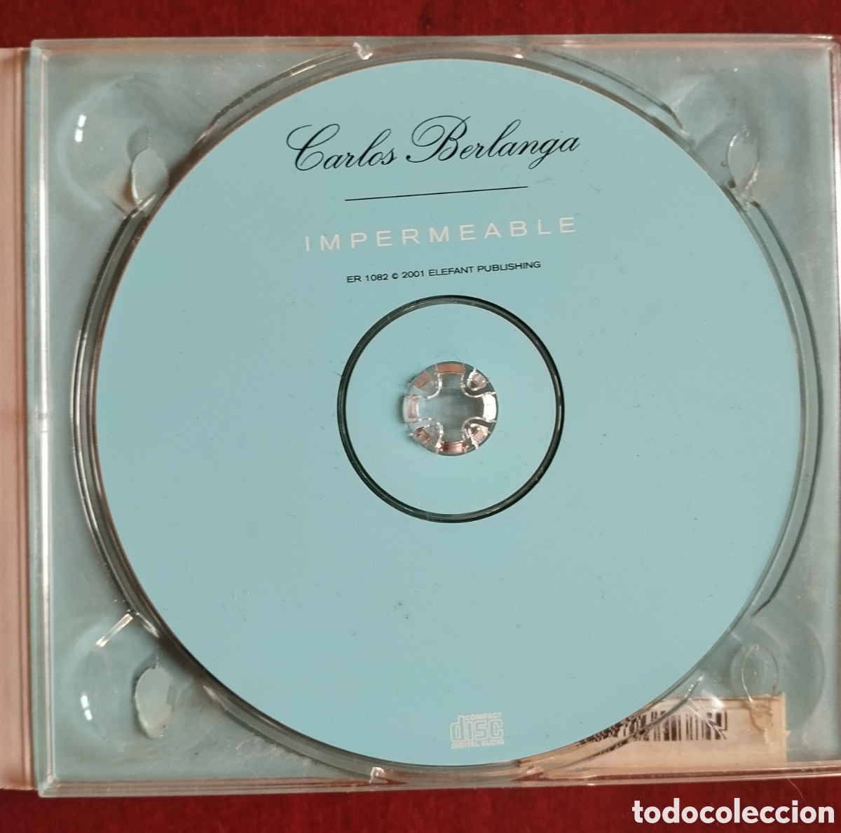 CDs de m&uacute;sica: Carlos Berlanga - IMPERMEABLE - CD - Foto 5