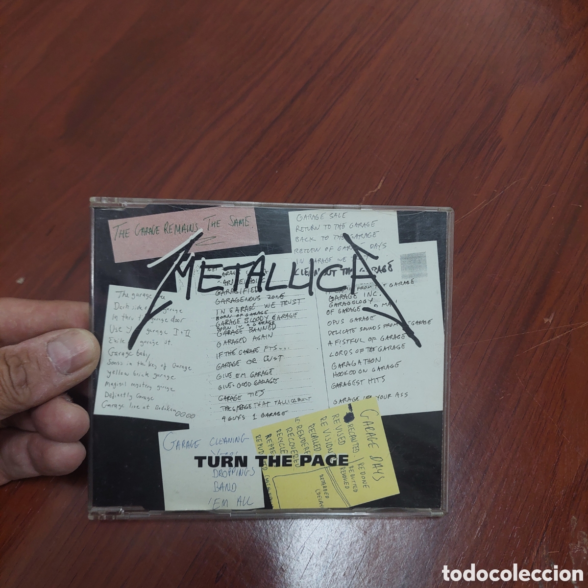 CDs de m&uacute;sica: CD Metallica Turn the Page.