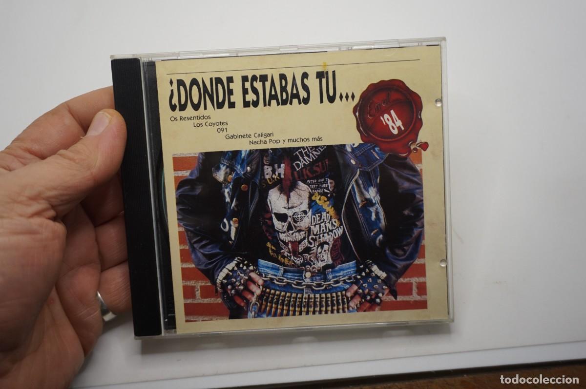 CDs de m&uacute;sica: CD - &iquest;DONDE ESTABAS TU EN EL 84? - DISCO COMO NUEVO
