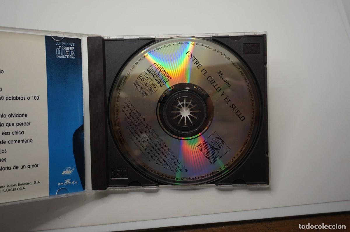 CDs de m&uacute;sica: CD - MECANO - ENTRE EL CIELO Y EL SUELO - DISCO COMO NUEVO - Foto 2