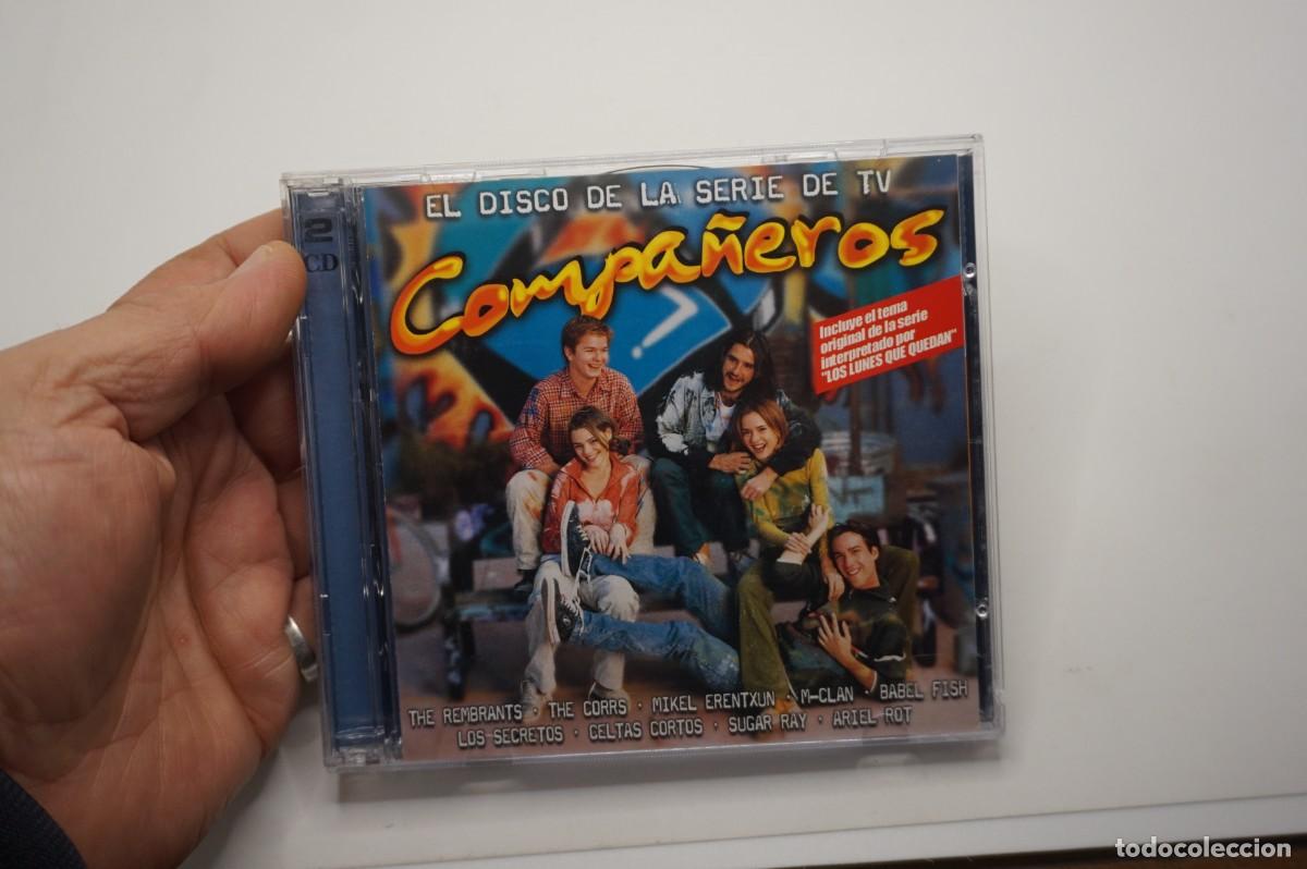 CDs de m&uacute;sica: CD - EL DISCO DE LA SERIE DE TV - COMPA&Ntilde;EROS - 2 CD - DISCO COMO NUEVO