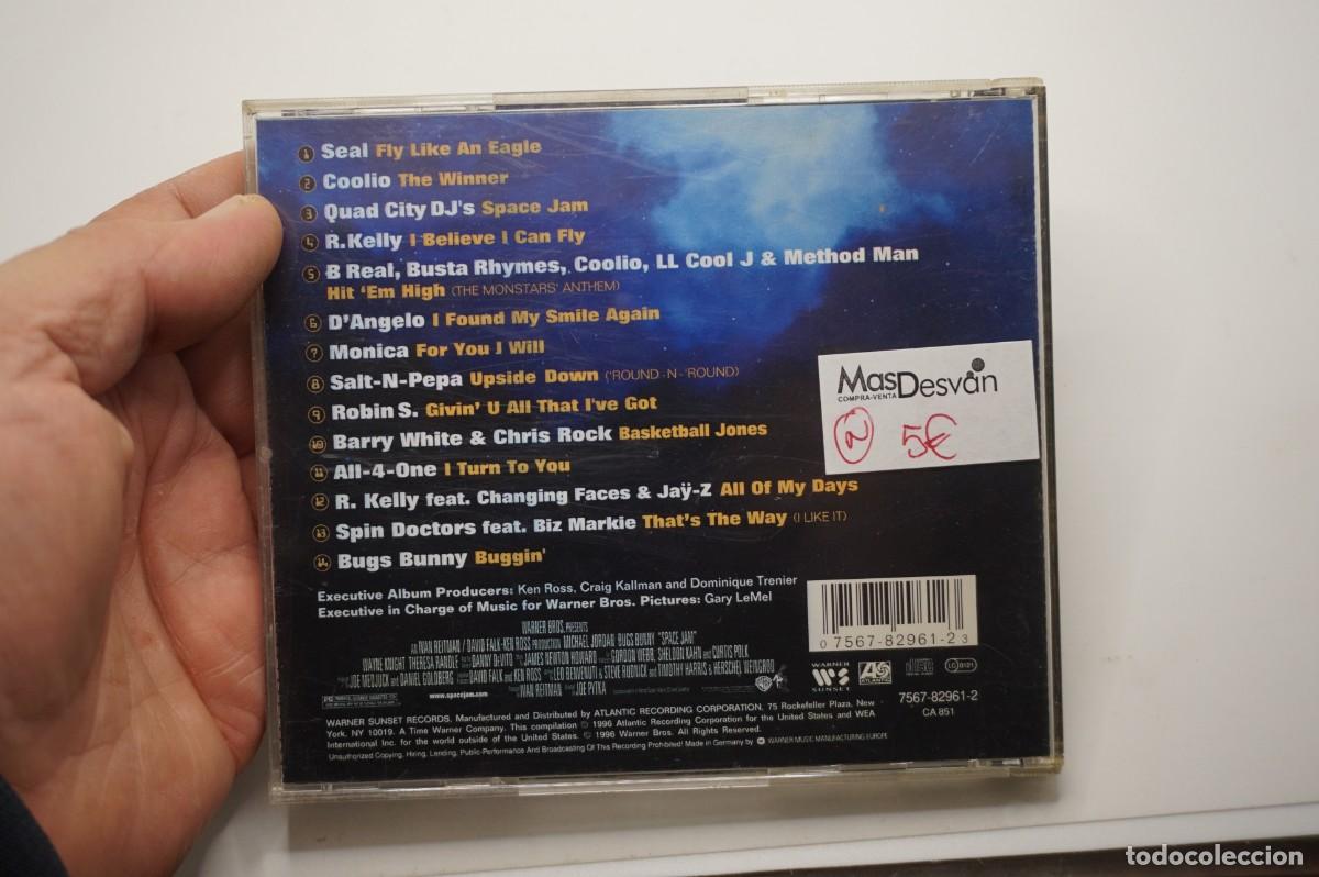 CDs de m&uacute;sica: CD - SPACE JAM - DISCO EN ESTADO EXCELENTE - Foto 3