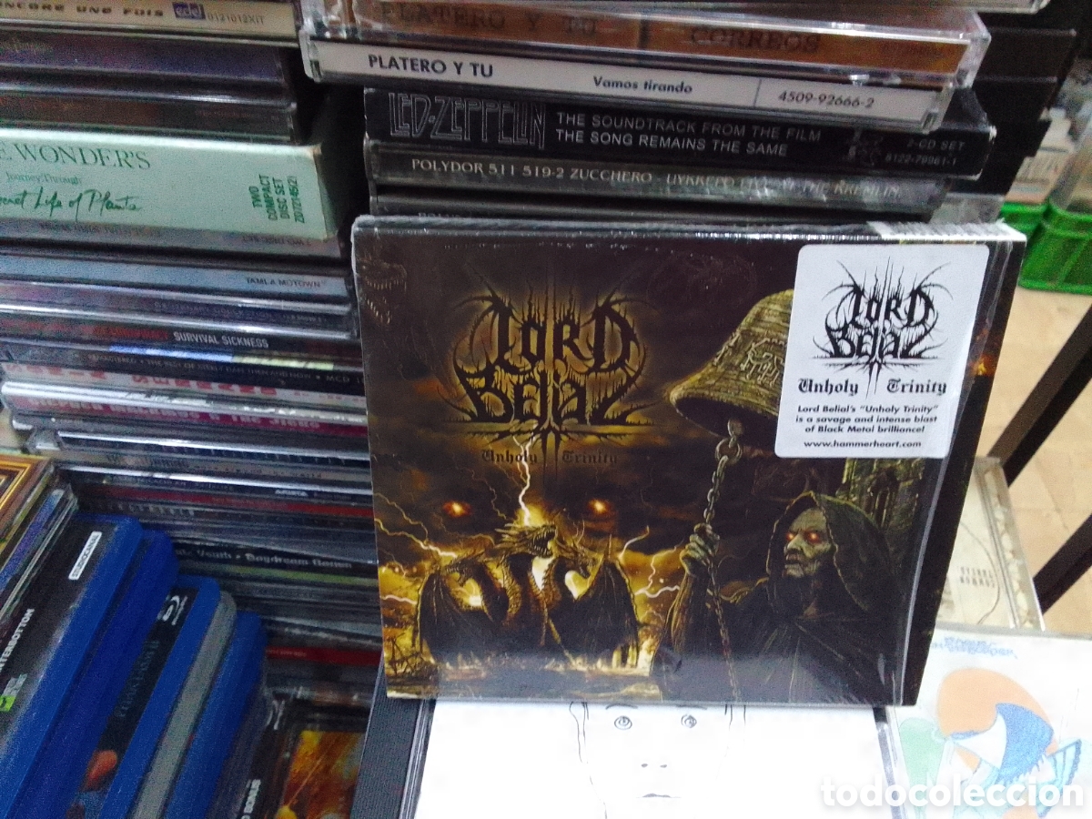 CDs de m&uacute;sica: Lord Belial, unholy Trinity - Foto 1