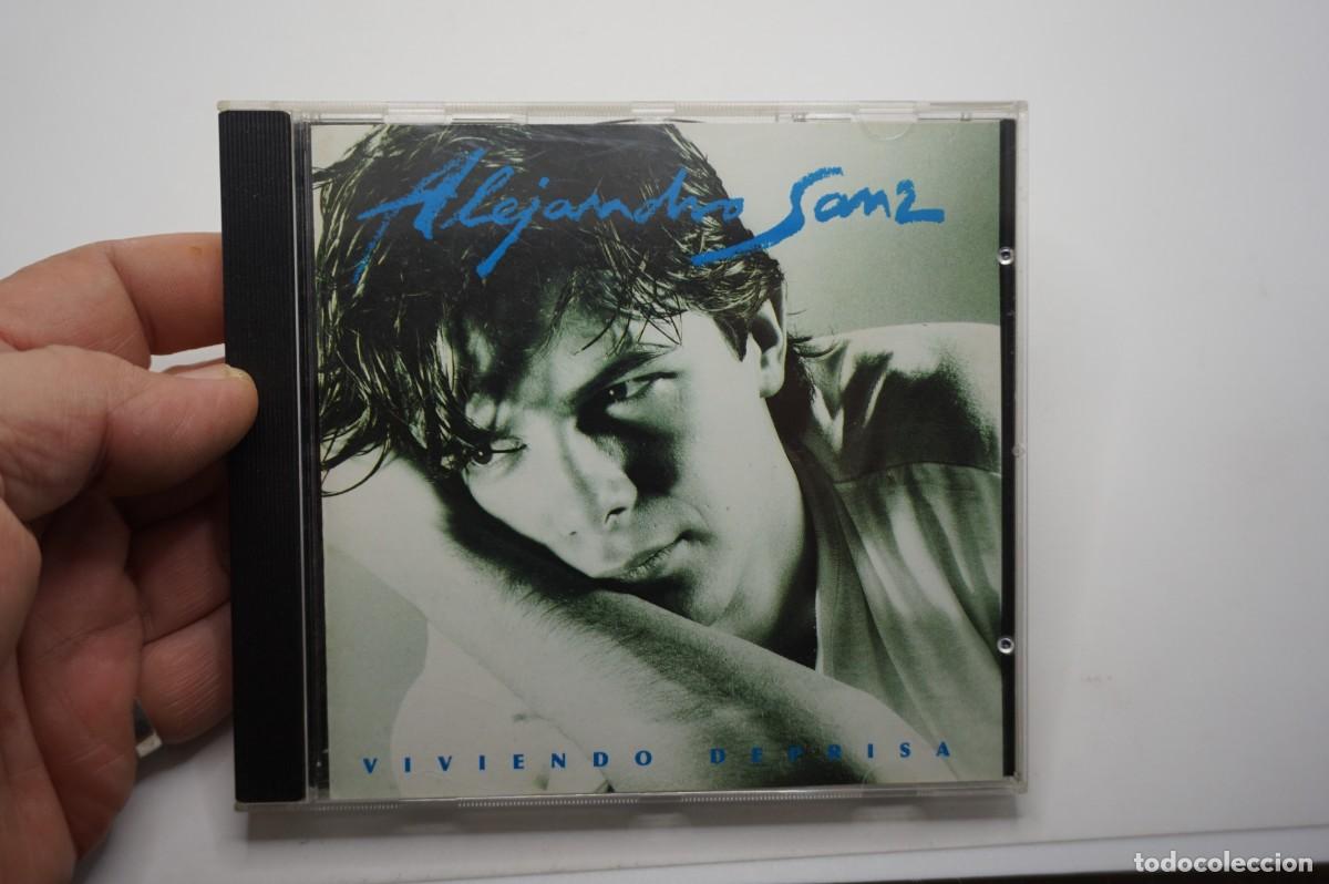 CDs de m&uacute;sica: CD - ALEJANDRO SANZ - VIVIENDO DEPRISA - DISCO EN ESTADO EXCELENTE