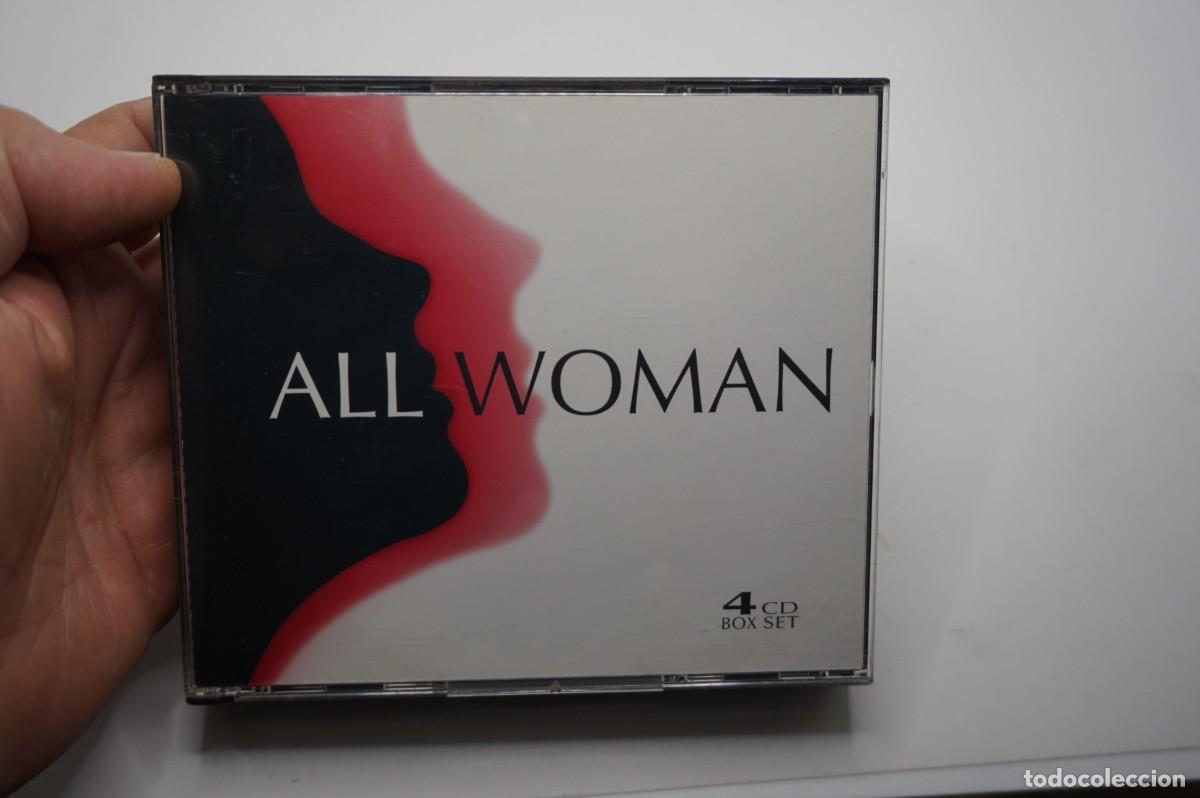 CDs de m&uacute;sica: CD - ALL WOMAN - 4 CD BOX SET - DISCO EN ESTADO EXCELENTE