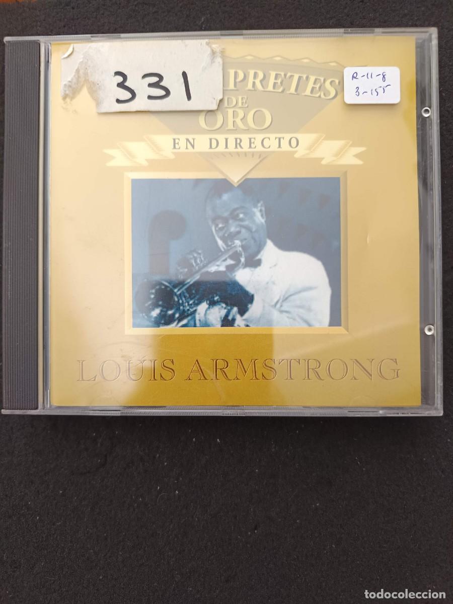 CDs de m&uacute;sica: LOUIS ARMSTRONG (INT&Eacute;RPRETES DE ORO EN DIRECTO)