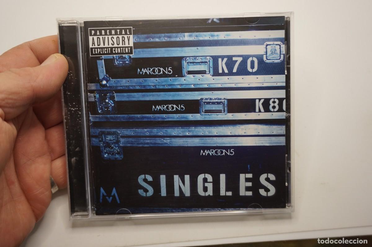 CDs de m&uacute;sica: CD - MAROON 5 - SINGLES - DISCO EN ESTADO EXCELENTE