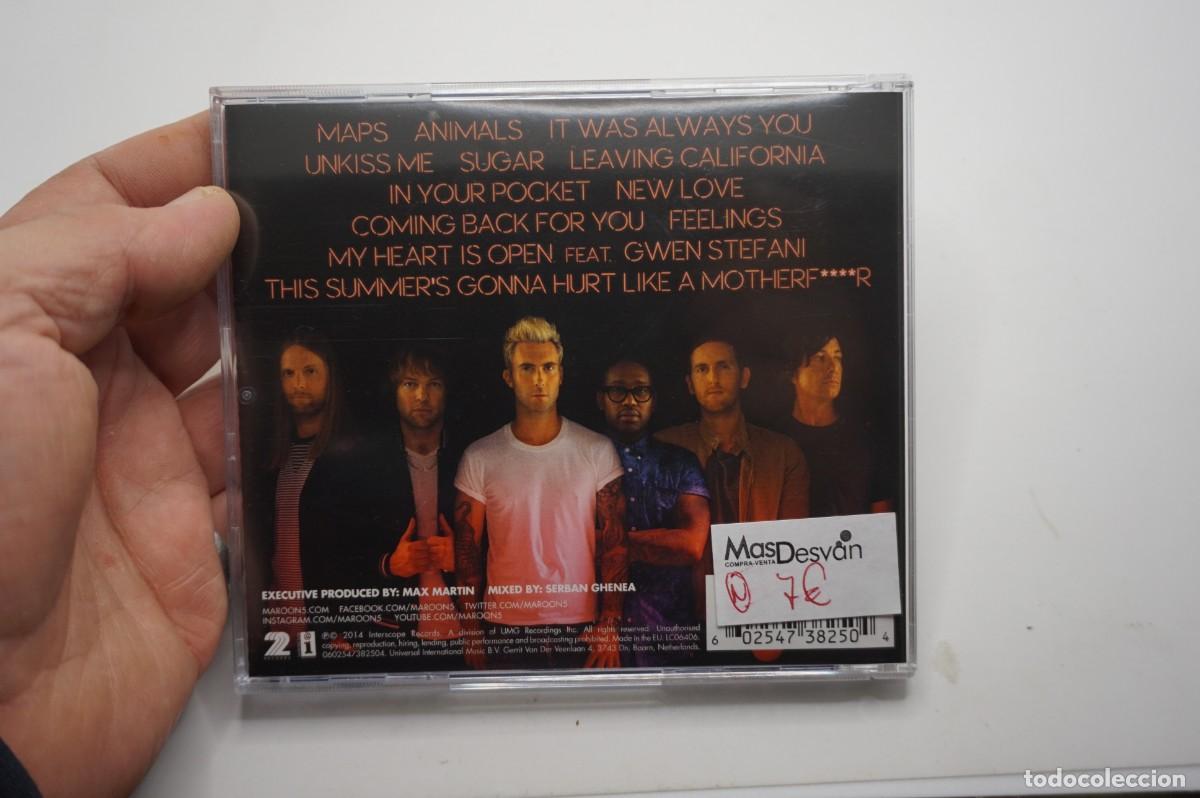 CDs de m&uacute;sica: CD - MAROON 5 - V - DISCO EN ESTADO EXCELENTE - Foto 3